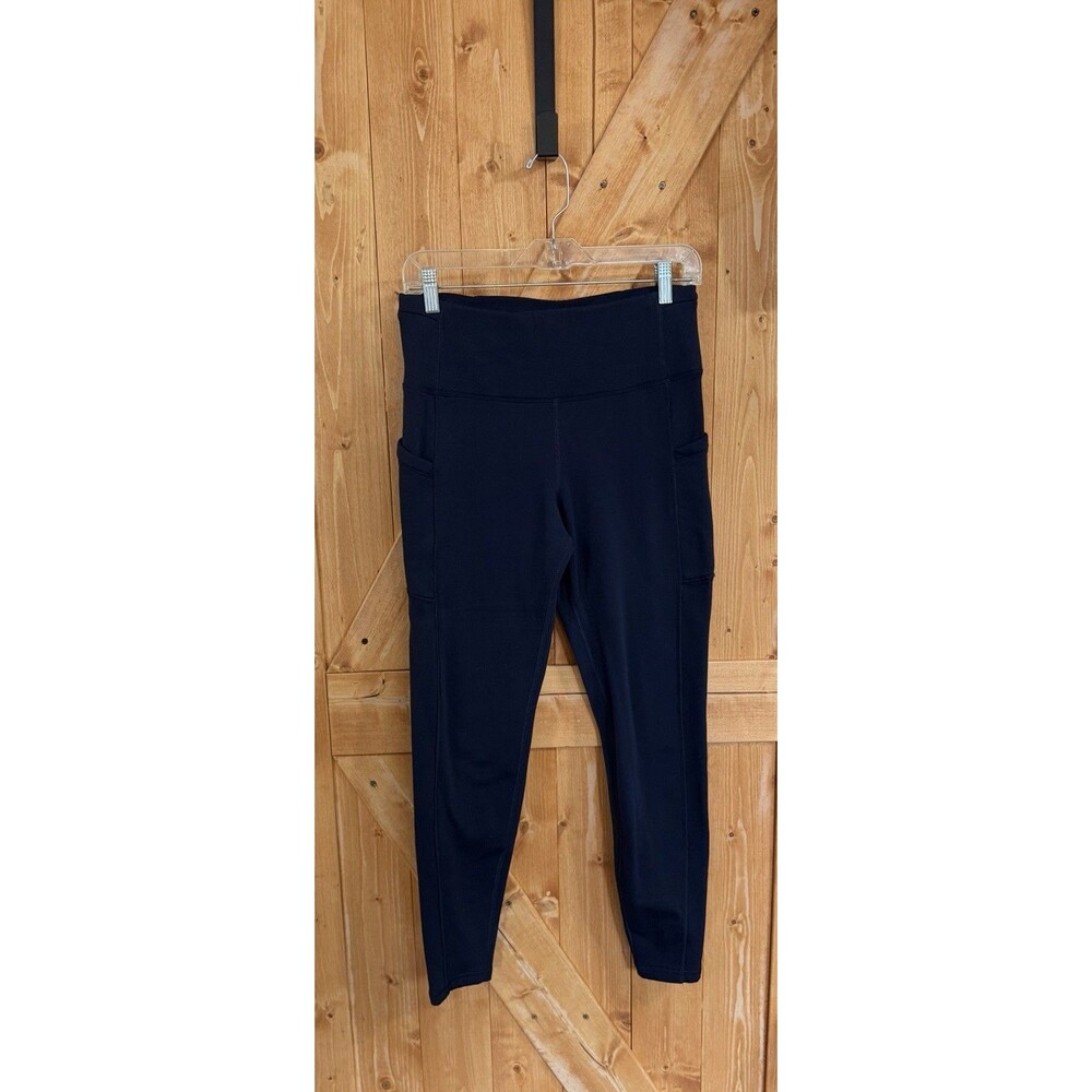 Athleta Altitude Stash Tight Women's Medium Black Polartec Power Stretch Legging